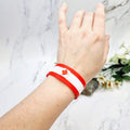 Duksel Design 3D printed Canada flag bracelet