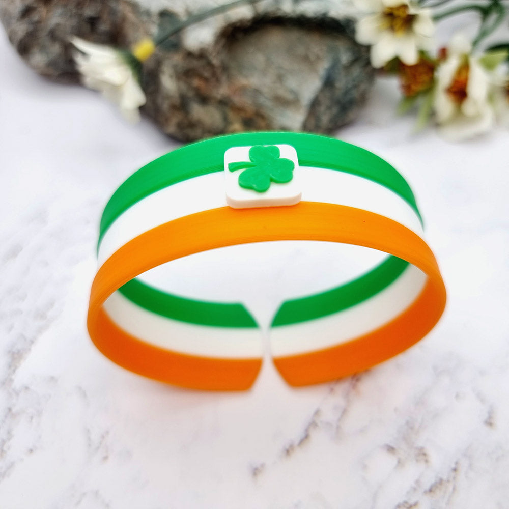 Duksel Design 3D printed Ireland flag bracelet