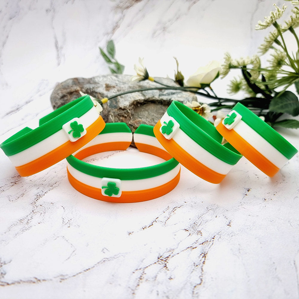 Duksel Design 3D printed Ireland flag bracelet