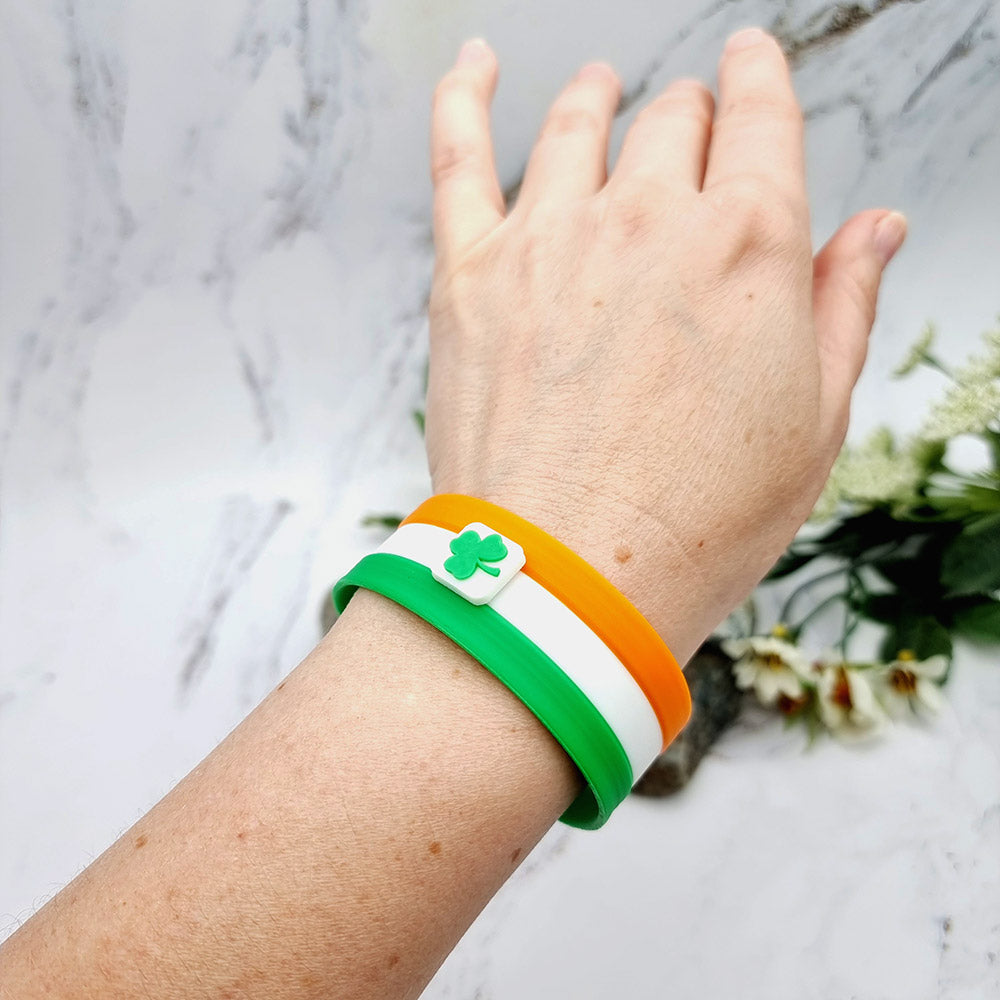 Duksel Design 3D printed Ireland flag bracelet
