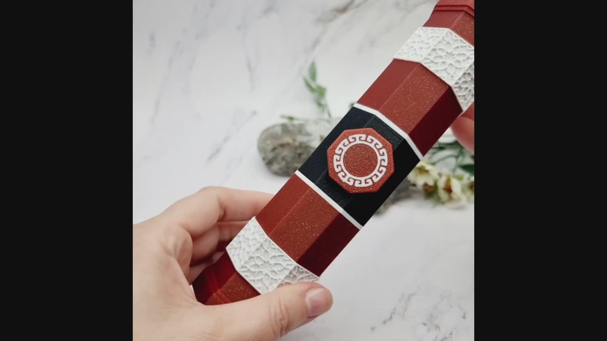 Ancient Scroll Pencil Case - Small Size